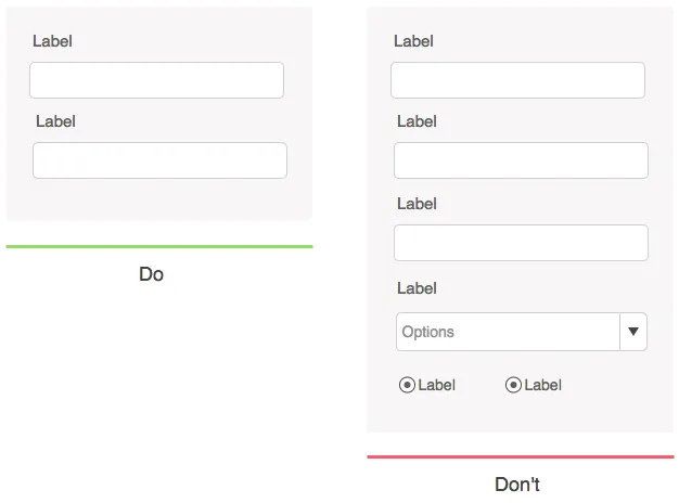 Short forms attract more attention as they require less efforts to fill in (image from lvivity.com)