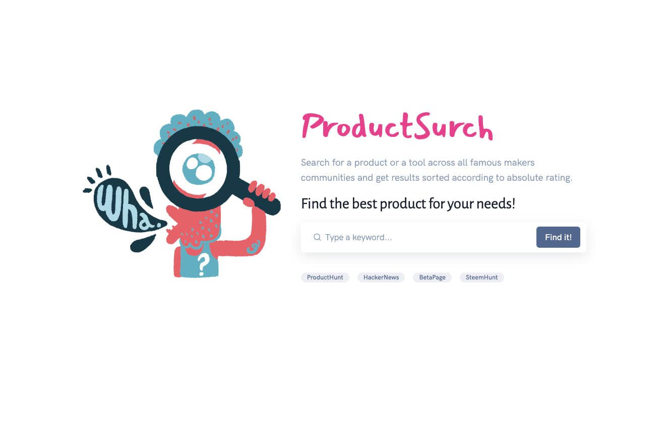 ProductSurch.com goes live!🎉