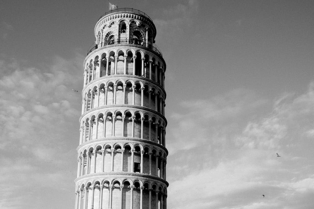 The Leaning Tower of Pisa is a perfect metaphor for software development